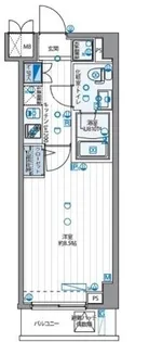 パティーナ住吉【2階】の間取り