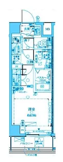 MAXIV武蔵小杉【2階】の間取り