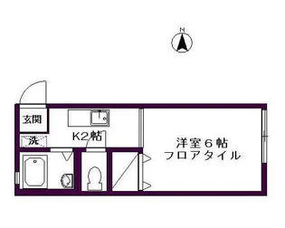 メゾンブランシュ【1階】の間取り