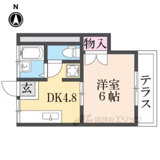 メゾングランデール【1階】の間取り