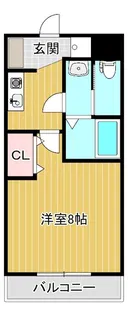 ジョイ高丘【4階】の間取り