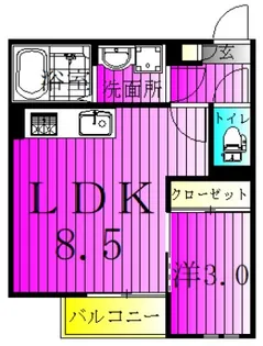 REGALEST Feliz【2階】の間取り