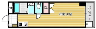 リベール上野【2階】の間取り