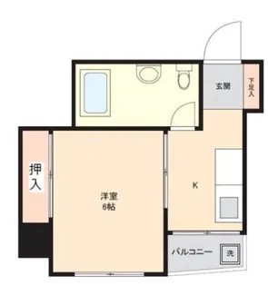 下谷サニーハイツ【11階】の間取り