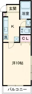 メルベイユII【3階】の間取り