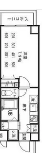 セナリオフォルム三郷中央【4階】の間取り