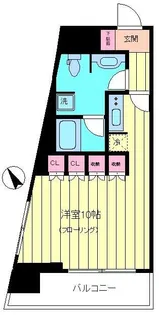 プリズムタワー【4階】の間取り