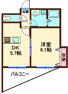 モン・シャトー馬込【2階】の間取り