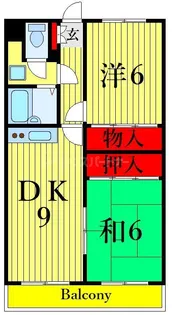 エスポワール篠崎【3階】の間取り
