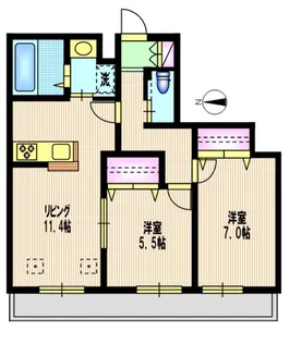 ハーモニー エラ【3階】の間取り