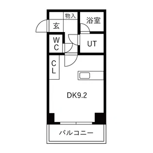 アップタウンハイツ【2階】の間取り