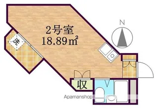ロワイヤル中山【3階】の間取り