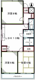 アルページュ善福寺【3階】の間取り