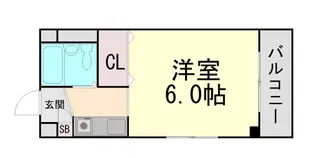 第一インテリジェントビル【6階】の間取り