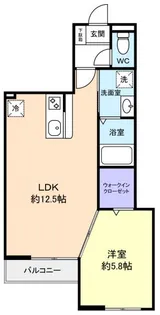 コネクトパーク上志津【2階】の間取り