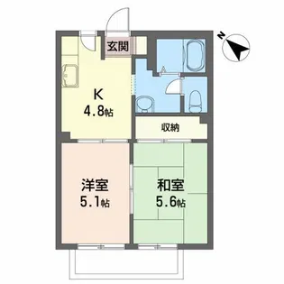 コモンライフ【1階】の間取り