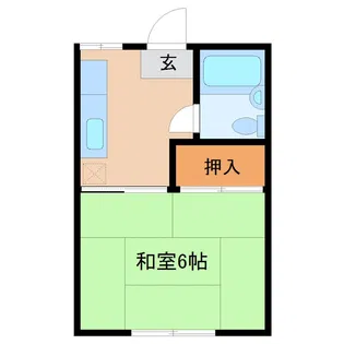 フラワーガーデン【1階】の間取り