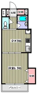 東京都北区滝野川7【マンション】の間取り