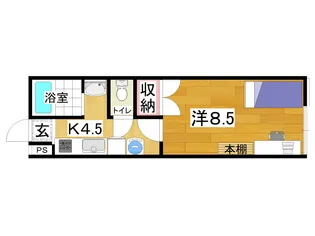 グリーンヒル【1階】の間取り