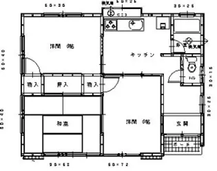 群馬県伊勢崎市長沼町【一戸建】の間取り