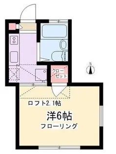 シャルム池沢【2階】の間取り