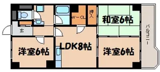 ルネ広島 307【3階】の間取り