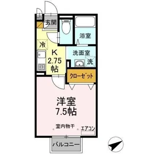 スマートF【2階】の間取り