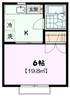 ドムス吉祥寺【1階】の間取り
