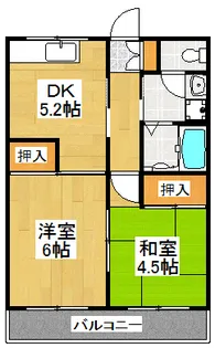神奈川県横浜市港北区高田西1【マンション】の間取り