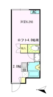 ピルエット【1階】の間取り