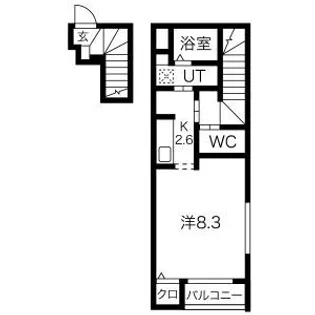 エスペランサ【2階】の間取り