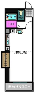 サンライズ東郷II【1階】の間取り