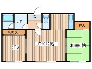 ハイグレ-ド13【2階】の間取り