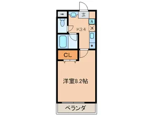 ビレッジウッド【3階】の間取り