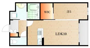 山口県下関市稗田中町【マンション】の間取り