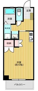 ベルクラーテ倉敷東町【1階】の間取り