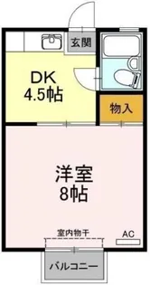 プレジール南昭和【2階】の間取り