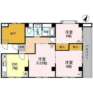 松村ビル【2階】の間取り