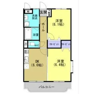 ユーミーハーモニーガーデン【3階】の間取り