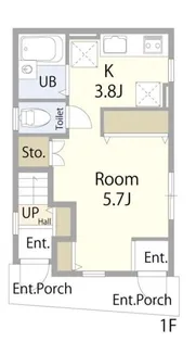 東京都板橋区大原町【アパート】の間取り