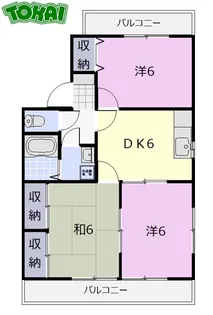ルミエール【2階】の間取り