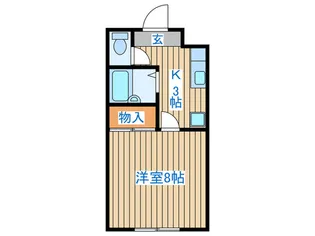 今幸ハイツ【1階】の間取り