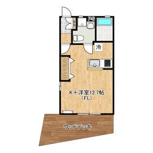 ジュレ・ブランシュ【1階】の間取り