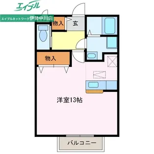 サイス フィールド I【1階】の間取り