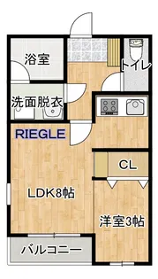 群馬県前橋市上小出町2【アパート】の間取り