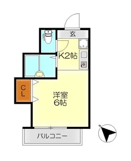 カネノリビル【2階】の間取り