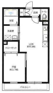 アールマンション【3階】の間取り