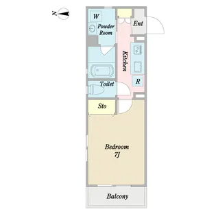 CAMPANA【2階】の間取り