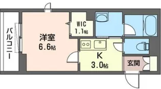 ShaMaison ソラリア【3階】の間取り