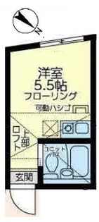 ユナイト石川町フレグランスの杜【2階】の間取り